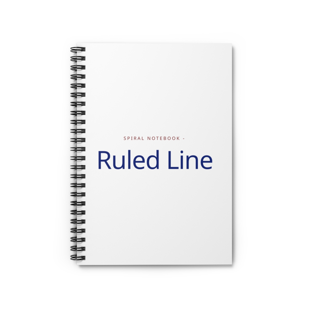 Spiral Notebook - Ruled Line